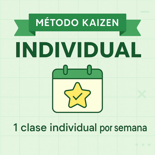Método Kaizen Individual trimestral